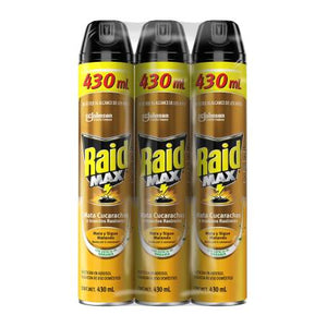 Raid Max 3 Pzas de 430 Ml - ZK