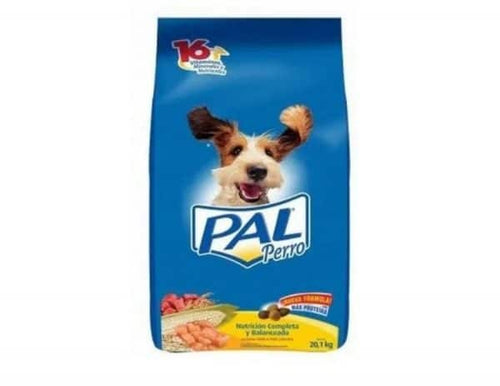 Bulto alimento para perro Pal Perro en croquetas 20K