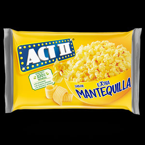 Caja Palomitas Act II Mantequilla Extra 80G/14P/6EX - SCG