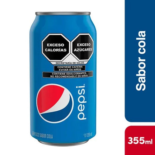 Caja Pepsi Lata 355M/24L