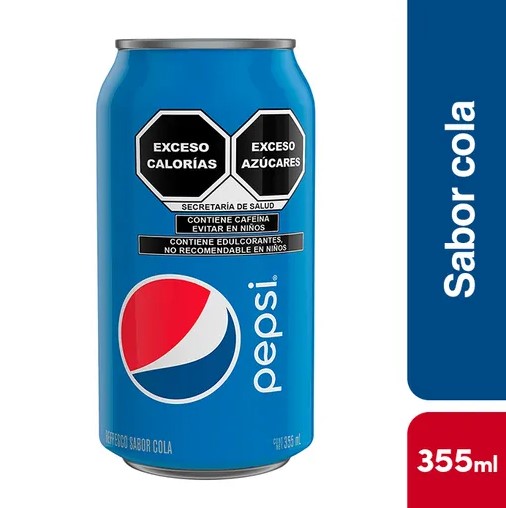 Caja Pepsi Lata 355M/24L