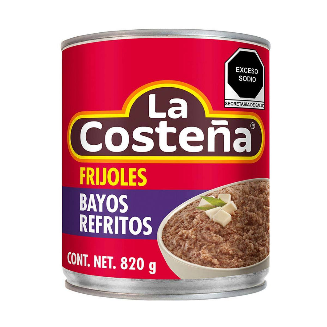 Caja Frijol Bayo Refrito 820G/12P