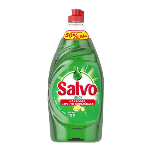 Caja Lavastrastes Salvo Liquido Limón 750M/12P - SCG