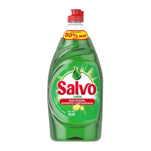 Caja Lavastrastes Salvo Liquido Limón 750M/12P
