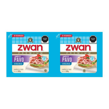 Jamón Virgina de Pavo Zwan Premium 2 pack 1 Kg - ZK